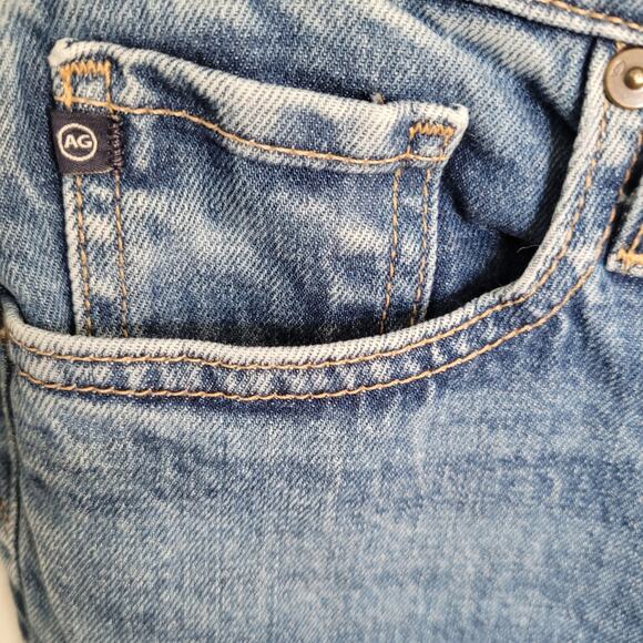 AG Adriano Goldschmied The Etta Women's Size 26 High Waisted Jeans Wide Leg Crop - Picture 5 of 16